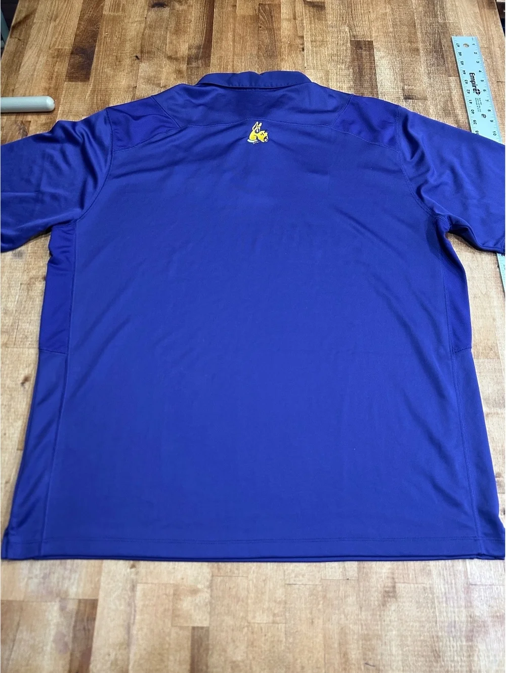 Nike Dri-FIT Purple Valparaiso Basketball Polo Shirt XXL
